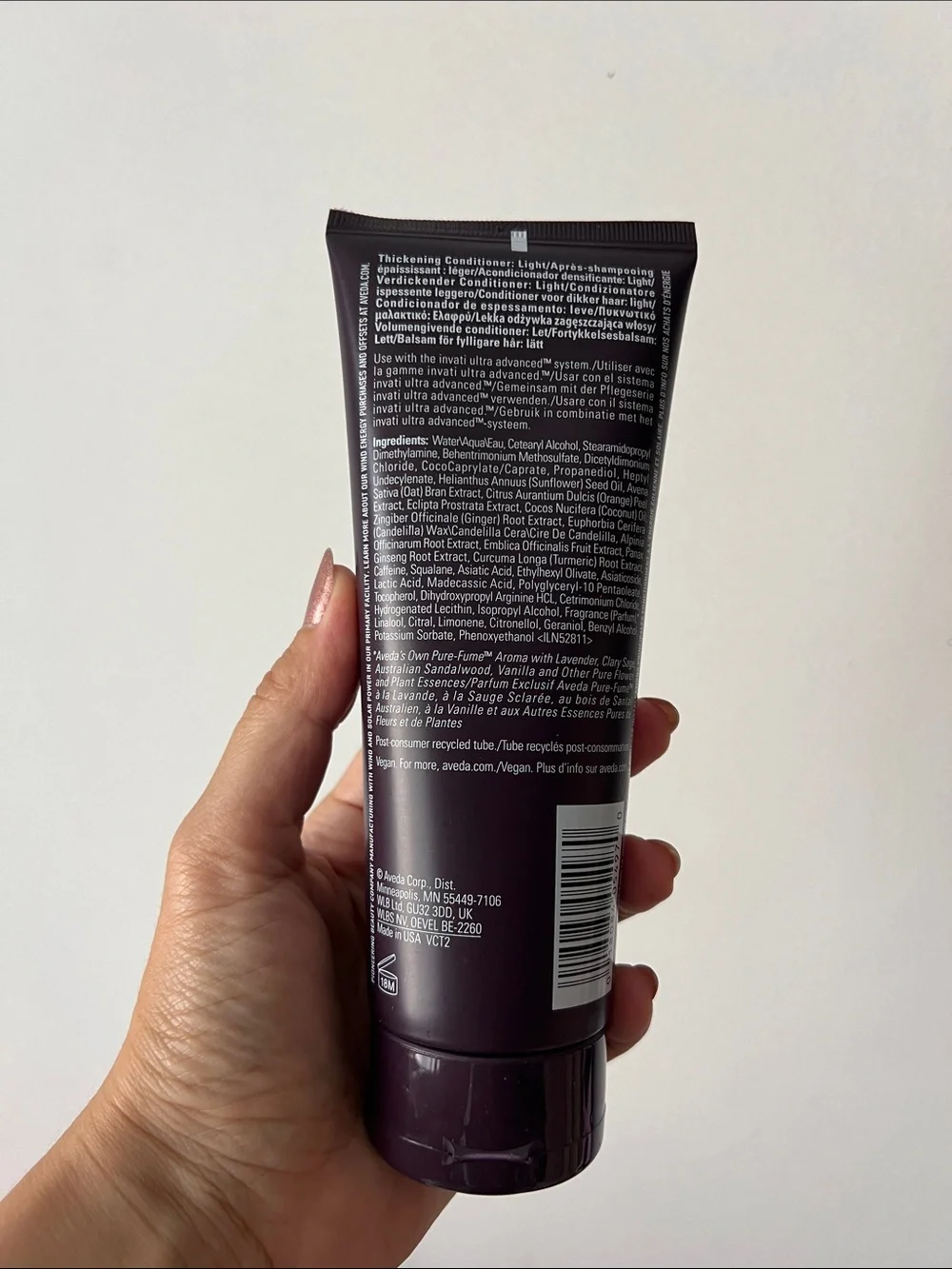 AVEDA Invati Ultra Advanced Thickening Conditioner for Thinning Hair LIGHT 6.7oz